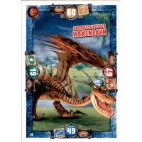 20 - Angriffslustiger Hakenzahn - Drachen Karte - Dragons...