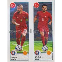 EM 2016 - Sticker 428 - Caner Erkin - Selcuk Inan