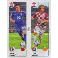 EM 2016 - Sticker 434 - Josip Pivaric - Luka Modric