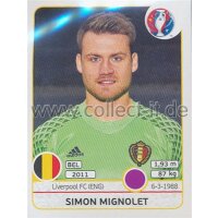 EM 2016 - Sticker 466 - Simon Mignolet