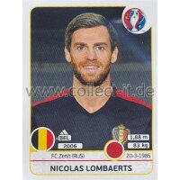 EM 2016 - Sticker 470 - Nicolas Lombaerts