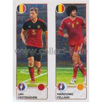 EM 2016 - Sticker 488 - Jan Vertonghen - Marouane Fellaini