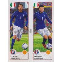EM 2016 - Sticker 495 - Claudio Marchisio - Antonio Candreva
