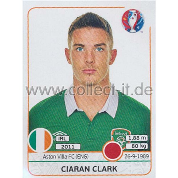 EM 2016 - Sticker 524 - Ciaran Clark