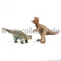 Schleich - Saichania und Giganotosaurus, klein (41426)