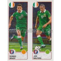 EM 2016 - Sticker 542 - Robbie Brady - Jon Walters