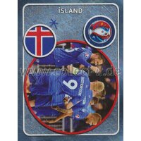 EM 2016 - Sticker 571 - Island Team