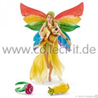 Schleich - Regenbogenelfe Meena mit Flughörnchen (41437)