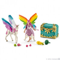 Schleich - Regenbogenelfe Lis mit Pegasus Fohlen (41440)