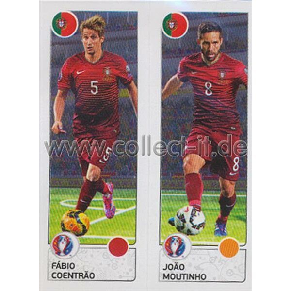 EM 2016 - Sticker 600 - Fabio Coentrao - Joao Moutinho