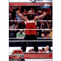 Karte 14 - Team Raw vs. Team Smackdown - Survivor - WWE...