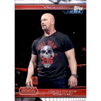 Karte 21 - Stone Cold Steve Austin - Raw - WWE Champions...