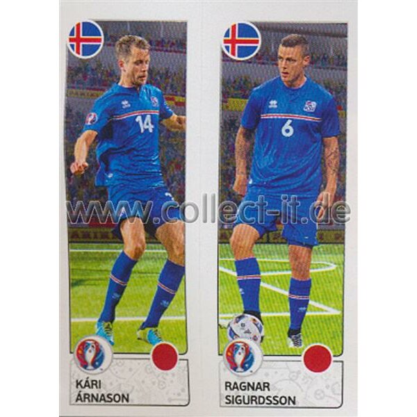 EM 2016 - Sticker 605 - Kari arnason - Ragnar Sigurdsson