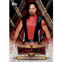 Karte WM3 - Shinsuke Nakamura - Wrestlemania - WWE...