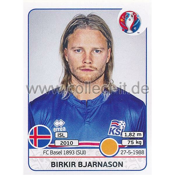EM 2016 - Sticker 616 - Birkir Bjarnason