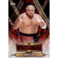 Karte WM44 - Samoa Joe - Wrestlemania - WWE Champions 2019