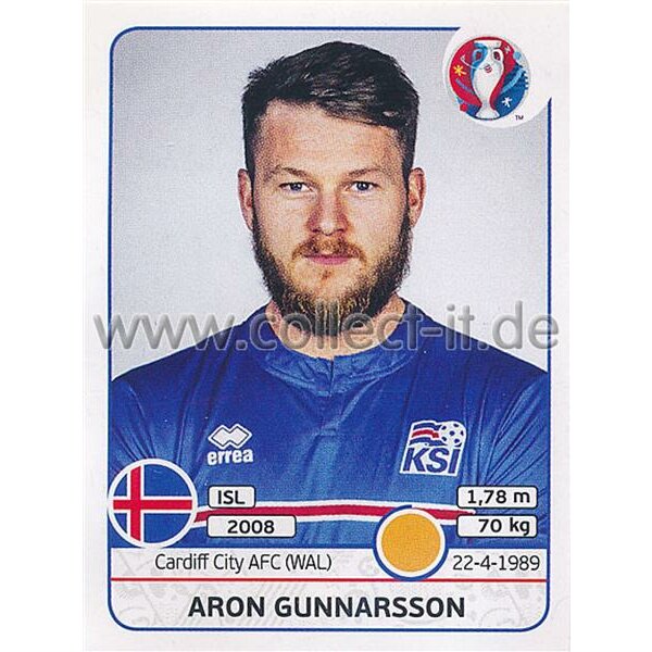 EM 2016 - Sticker 619 - Aron Gunnarsson
