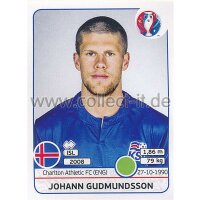 EM 2016 - Sticker 624 - Johann Gudmundsson