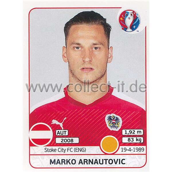 EM 2016 - Sticker 643 - Marko Arnautovic