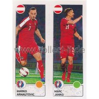 EM 2016 - Sticker 654 - Marko Arnautovic - Marc Janko