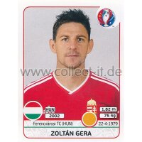 EM 2016 - Sticker 670 - Zoltan Gera