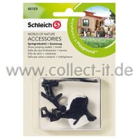 Schleich 42123 Horse Club - Springreitsattel + Zaumzeug