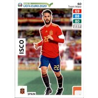 Karte 60 - Road to EURO EM 2020 - Isco - Team Mate