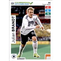 Karte 86 - Road to EURO EM 2020 - Julian Brandt - Team Mate