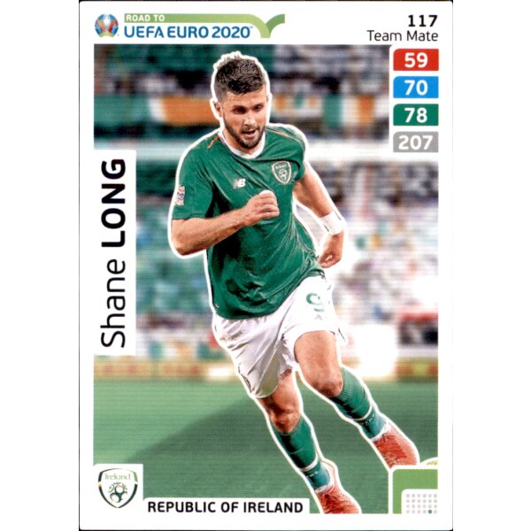 Karte 117 - Road to EURO EM 2020 - Shane Long - Team Mate