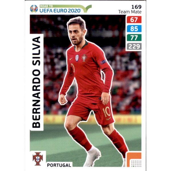 Karte 169 - Road to EURO EM 2020 - Bernardo Silva - Team Mate