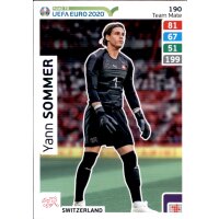 Karte 190 - Road to EURO EM 2020 - Yann Sommer - Team Mate