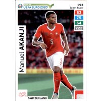 Karte 193 - Road to EURO EM 2020 - Manuel Akanji - Team Mate