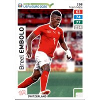 Karte 198 - Road to EURO EM 2020 - Breel Embolo - Team Mate