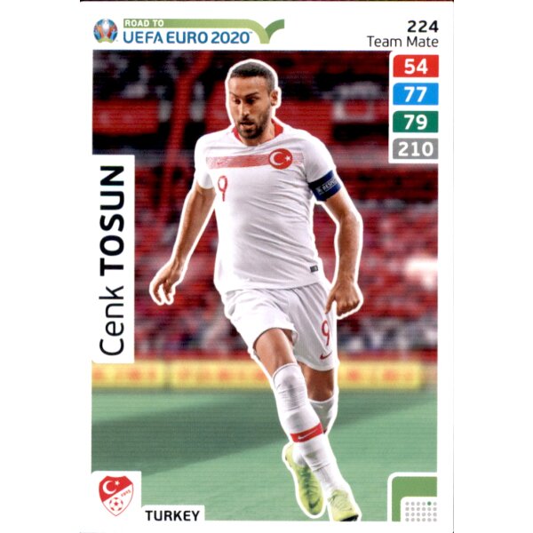 Karte 224 - Road to EURO EM 2020 - Cenk Tosun - Team Mate