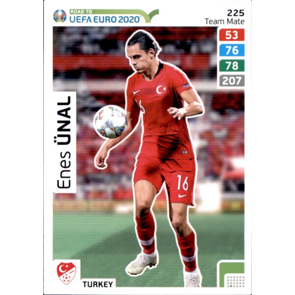 Karte 225 - Road to EURO EM 2020 - Enes Ünal - Team Mate