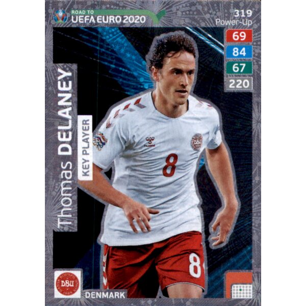 Karte 319 - Road to EURO EM 2020 - Thomas Delaney - Key Player