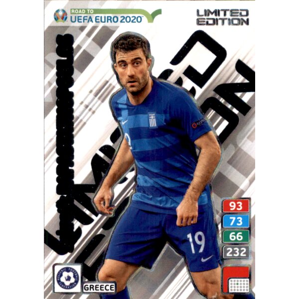 Karte LE15 - Road to EURO EM 2020 - Sokratis Papastathopoulos - Limited Edition