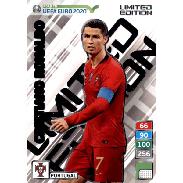 Karte LE18 - Road to EURO EM 2020 - Christiano Ronaldo - Limited Edition