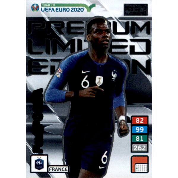 Karte LE27 - Road to EURO EM 2020 - Paul Pogba - Limited Edition