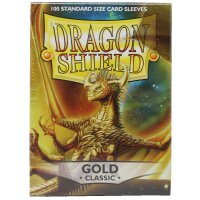 Dragon Shield Classic Sleeves - Gold  (100 Sleeves)