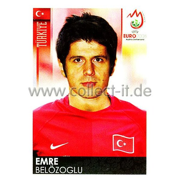 Panini EM 2008 - Sticker 140 - Emre Belözoglu