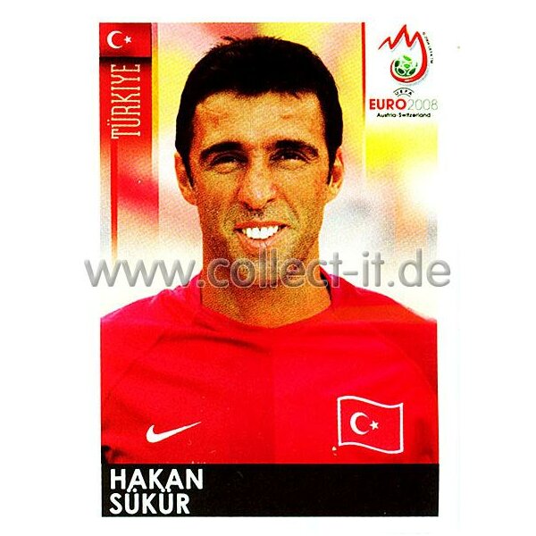 Panini EM 2008 - Sticker 148 - Hakan Sükür