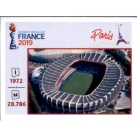 Frauen WM 2019 Sticker 17 - Parc des Princes - Orte und...