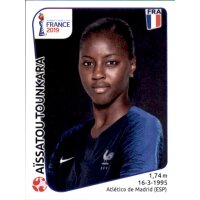 Frauen WM 2019 Sticker 31 - Aissatou Tounkara - Frankreich