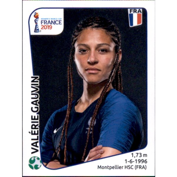 Frauen WM 2019 Sticker 39 - Valerie Gauvin - Frankreich