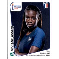 Frauen WM 2019 Sticker 40 - Viviane Asseyi - Frankreich