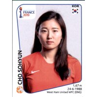 Frauen WM 2019 Sticker 53 - Cho Sohyun - Südkorea