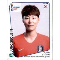 Frauen WM 2019 Sticker 59 - Jung Seolbin - Südkorea