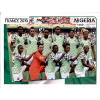 Frauen WM 2019 Sticker 82 - Team - Nigeria