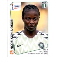 Frauen WM 2019 Sticker 92 - Ngozi Sonia Okobi - Nigeria